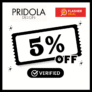 Pridola Design Coupon Code Get 5% Off Your First Order with